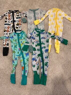 Little Sleepies 0-3M Bundle